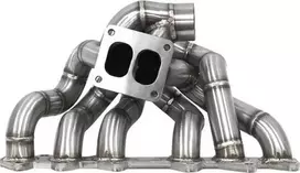 TurboWorks išmetimo kolektorius Toyota 2JZ-GTE T4 Twin Extreme Equal-Noise