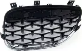 MTuning Sportinės grotelės Gloss Juodas & Chrome BMW 5 E60 E61 2003-2010 m.