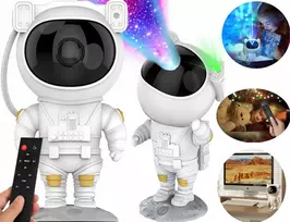 Projektorius lampka nocna astronauta
