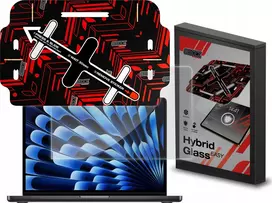 GrizzGlass filtras GrizzGlass HybridGlass Easy hibridinis stiklas skirtas Apple MacBook Air 15" 2024