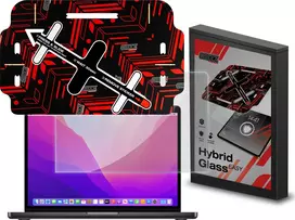GrizzGlass filtras GrizzGlass HybridGlass Easy hibridinis stiklas skirtas Apple MacBook Pro 13" 2022 m.