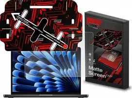 GrizzGlass filtras GrizzGlass MatteScreen Easy matinė folija skirta Apple MacBook Air 15" 2024