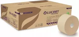 Karen Lucart EcoNatural* 900 ID - Tualetinis popierius, 2 sluoksnių, 202 m, celiuliozės pluošto pakuotė, 12 ritinėlių