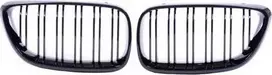 „MTuning“ sportinės grotelės, dvigubos briaunos, blizgios juodos spalvos BMW 2 F22 F23 2013–2021 m.