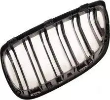 MTuning Sportinės grotelės dvigubos briaunos Blizgus juodas BMW 3 E92 E93 prieš veido patobulinimą 2005-2010 m.
