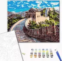 Twoje Hobby Jūsų hobis Tapyba pagal numerius BRUSHME, 40x50 cm, Didžioji kinų siena, 1 vnt.