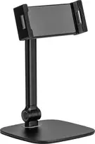 Stojak InLine® planšetės stalinis laikiklis su stovu, iki 12,9" juodas