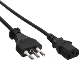 Kabelis zasilający InLine 40vnt. Bulk-Pack InLine® maitinimo kabelio maitinimo kištukas Italija, L tipas, IEC C13 jungtis 1,8 m