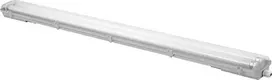 BestService Hermetinis LED šviestuvas Lumax LHR236 skirtas 2xT8 vamzdeliams 120cm IP65 PC/PC + reflektorius