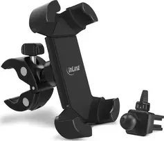 InLine® One Click Easy 3 Drive & Ride rinkinys su universaliu spaustuku ir ventiliacijos grotelių segtuku