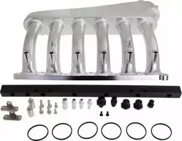 TurboWorks BMW N52 įsiurbimo kolektorius su kuro bėgeliu