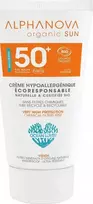 ALPHANOVA SUN Alphanova Sun, Bio apsaugos nuo saulės, hipoalerginis, atsparus vandeniui, SPF50 filtras, 50g