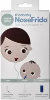 „NoseFrida 8289“ 3 viename rinkinys: aspiratorius + druskos tirpalo purškalas + 10 higieninių filtrų