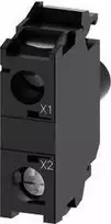 Siemens Mėlyna LED lempos laikiklis 24-240V AC/DC priekinė tvirtinimo jungtis. varžtas SIRIUS ACT 3SU1401-1BH50-1AA0