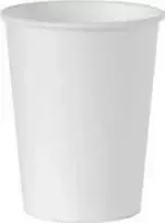 Kreis pack Gastropack - Popieriniai puodeliai, balti, 180 ml - 100 vnt