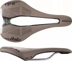 Selle Italia balnas SELLE ITALIA SLR BOOST GRAVEL TI316, Superflow L (id atitinka - L3), TI 316 Rail, Fibra-Tek, Light Gel, 209g, ruda (NAUJA)