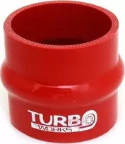 TurboWorks TurboWorks Raudona antivibracinė jungtis 84mm