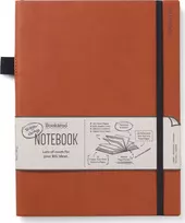Teka Bookaroo Notebook Journal didelis - ruda