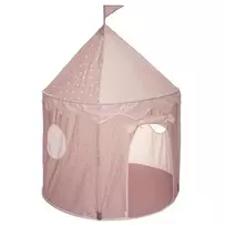 Atmosphera for kids Vaikiška palapinė, Ø 100 cm, poliesteris, rožinė
