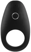 So Divine Vyriškas Vibrating Ring vibruojantis penio žiedas Juodas