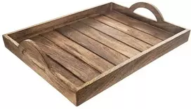 Orion Mediniai Padėklai 40,5x30,5 cm Tinka Patiekalams ir Užkandžiams