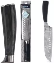 Orion Santoku peilis 31 cm, Damasko plienas, ergonomiška rankena