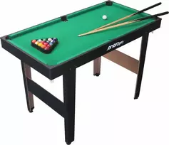 Enero Pro stalas biliardui juodas 121x61x79 cm
