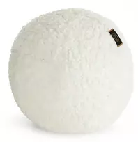 Dekoratyvinė kamuolio formos pagalvė Eurofirany BUKLA/09 ∅ 24 cm, spalva: kreminė