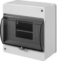 Elektro Plast Nasielsk DĖŽUTĖ N/T 6 MODULIAI SU STIKLIU IP-30D EP-LUX
