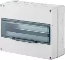 Elektro Plast Nasielsk 2208-01 Hermetinis skirstomasis įrenginys HERMETICA RN 1x12+4 400V AC 1000V DC PE+N dūmai IP65 2208-01