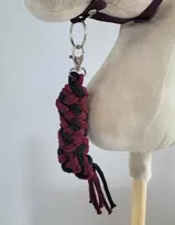 Super Hobby Horse Pavadėlis hobi arkliukui, juodas-violetinis
