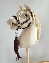 Super Hobby Horse hobby horse Pavadėlis ir kamanos , slyvų spalvos