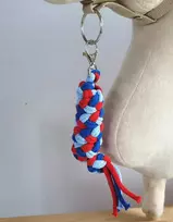 Super Hobby Horse Pavadėlis hobi arkliukui dvigubas – mėlynas / žydras / raudonas