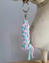 Super Hobby Horse Pavadėlis hobi arkliukui dvigubas – mėtų, violetinis, šviesiai rožinis