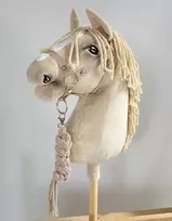 Super Hobby Horse Pavadėlis ir kamanos hobby horse , smėlio spalvos