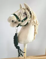 Super Hobby Horse Hobby Horse kantaras ir pavadys, žalia spalva