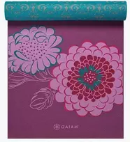 Gaiam Dvipusė jogos kilimėlis "KIKU" 6 MM 61548