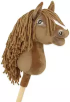 Super Hobby Horse Hobby Horse lazdelinis arkliukas Premium šviesiai kaštoninis A4