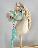 Super Hobby Horse hobby horse skirtas kantaras su virve – mėtų spalvos