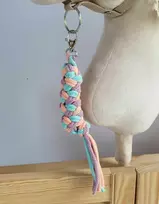 Super Hobby Horse Pavadėlis hobi arkliukui, dvigubas – mėtų/lavandos/persikų