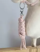 Super Hobby Horse Pavadėlis hobi arkliukui, rožinis dvigubas virvutės