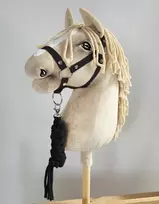 Super Hobby Horse Pavadėlis hobby horse su juodu kordu