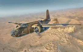 Italeri Douglas A-20B Boston III 1/48 lėktuvas, plastikinis modelis (2656)
