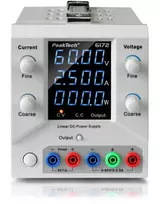 60V 2.5A PeakTech 6172 USB laboratorinis maitinimo šaltinis