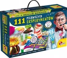 Lisciani Rinkinys Genialus mokslinis rinkinys – 111 pirmųjų eksperimentų