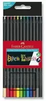 Spalvoti pieštukai Faber-Castell, Juodas Edition, 12 spalvų
