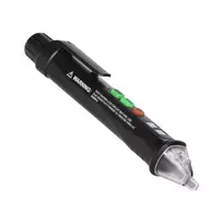 Orno Indukcyjny Indukcinis įtampos testeris su žibintuvėliu, 12–1000 V, AC/DC, juodas