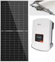 9 kW saulės elektrinės komplektas plokščiam stogui