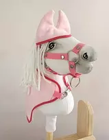 Super Hobby Horse Rožinis flisinis komplektas Hobby Horse A4–A5