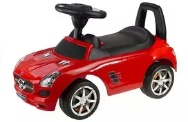 Paspiriamas automobilis Mercedes-Benz SLS AMG, raudonas